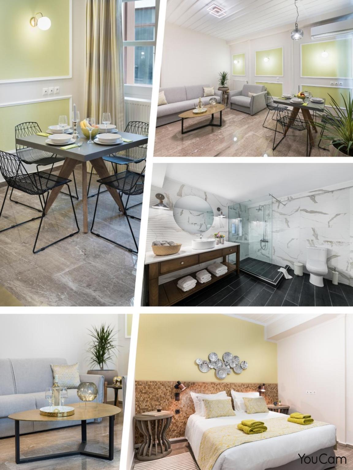 Mavrogenous Luxury Apartments نافبليو الغرفة الصورة