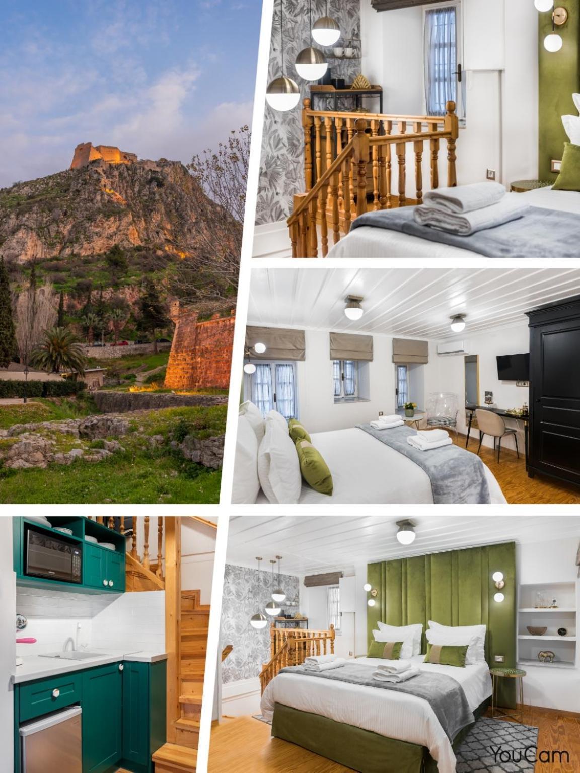 Mavrogenous Luxury Apartments نافبليو الغرفة الصورة